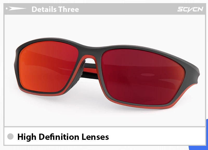 SCVCN New Outdoor Polarized Sunglasses Bike Cycling Glasses UV400 Sports Running Fishing Protection Eyewear Road Bicycle Goggles
