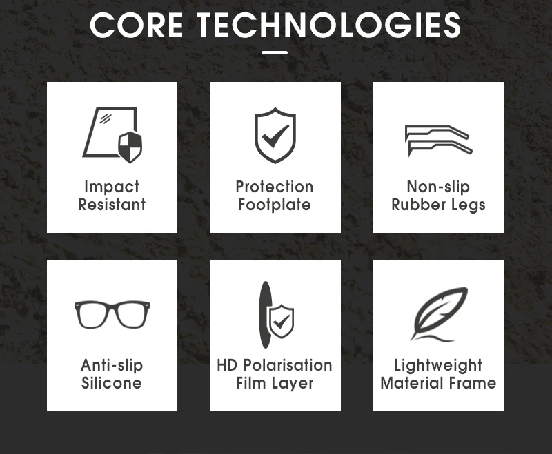 KAPVOE Polarized Glasses Men Women Fishing Goggles Camping Hiking Road Driving Eyewear Sport Sunglasses bicycle running Glasses