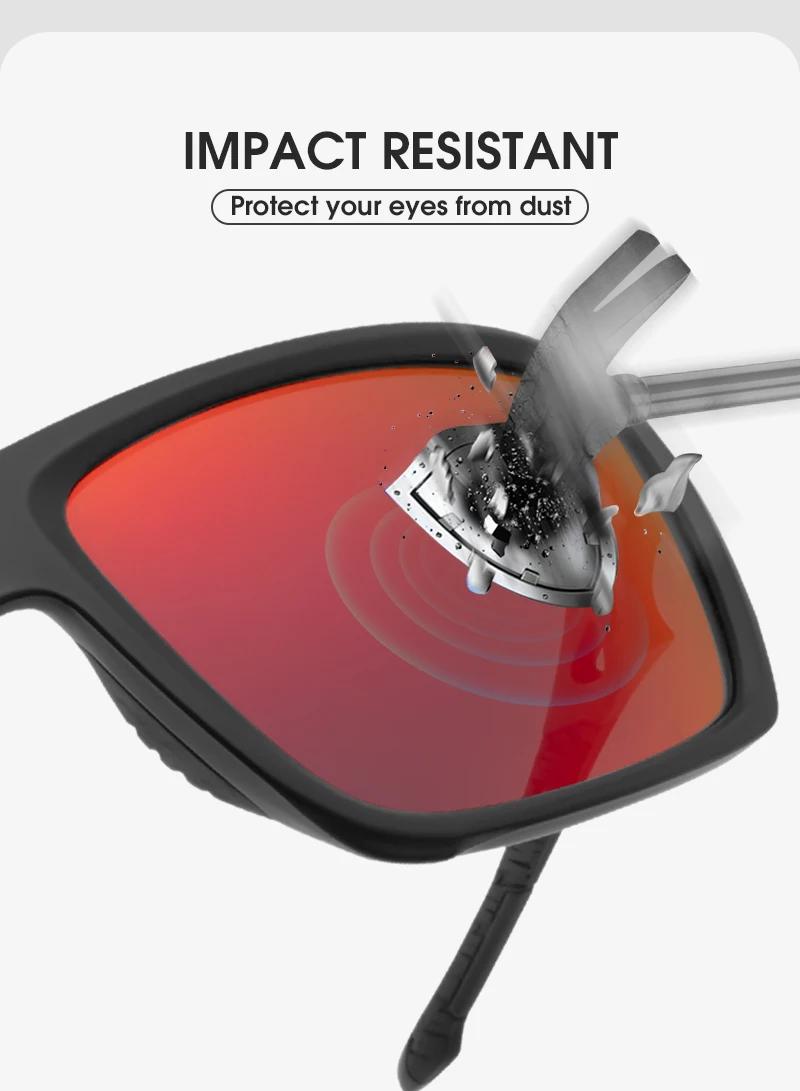 KAPVOE Polarized Glasses Men Women Fishing Goggles Camping Hiking Road Driving Eyewear Sport Sunglasses bicycle running Glasses