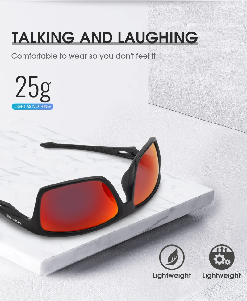 KAPVOE Polarized Glasses Men Women Fishing Goggles Camping Hiking Road Driving Eyewear Sport Sunglasses bicycle running Glasses
