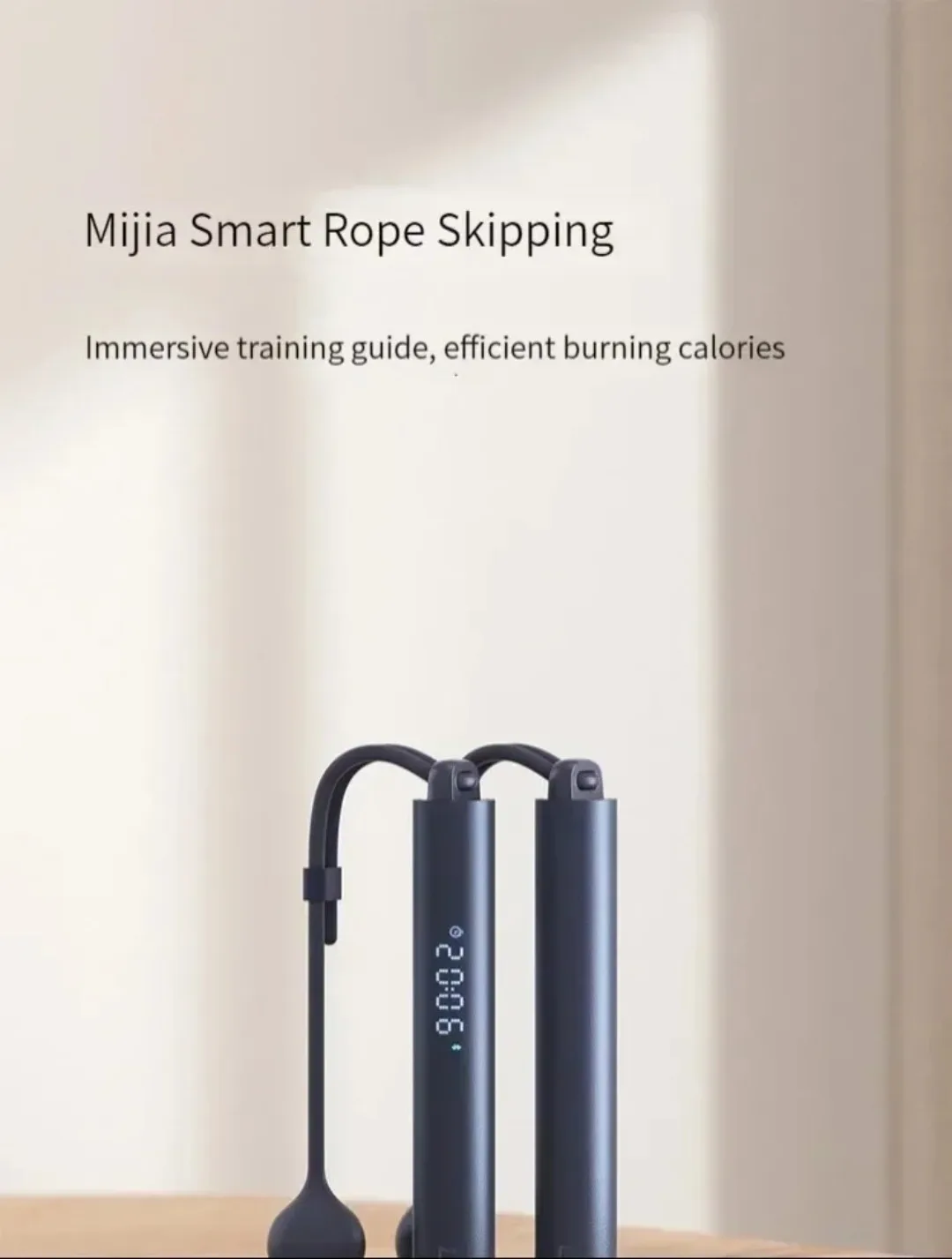Xiaomi Mijia Smart Skipping Jump Rope XMSR-P803 Counter With Fit App Adjustable Calorie Calculation Sport Fitness Professional