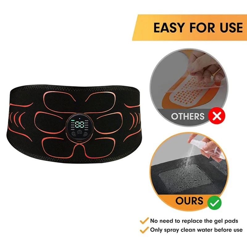Abdominal Massager Waist Belt Muscle Toner Smart Abdominal Muscle Trainer For Arm Leg Workout Training Fitness Massage Equipment Abdominal Massager Waist Belt Muscle Toner Smart Abdominal Muscle Trainer For Arm Leg Workout Training Fitness Massage Equipment